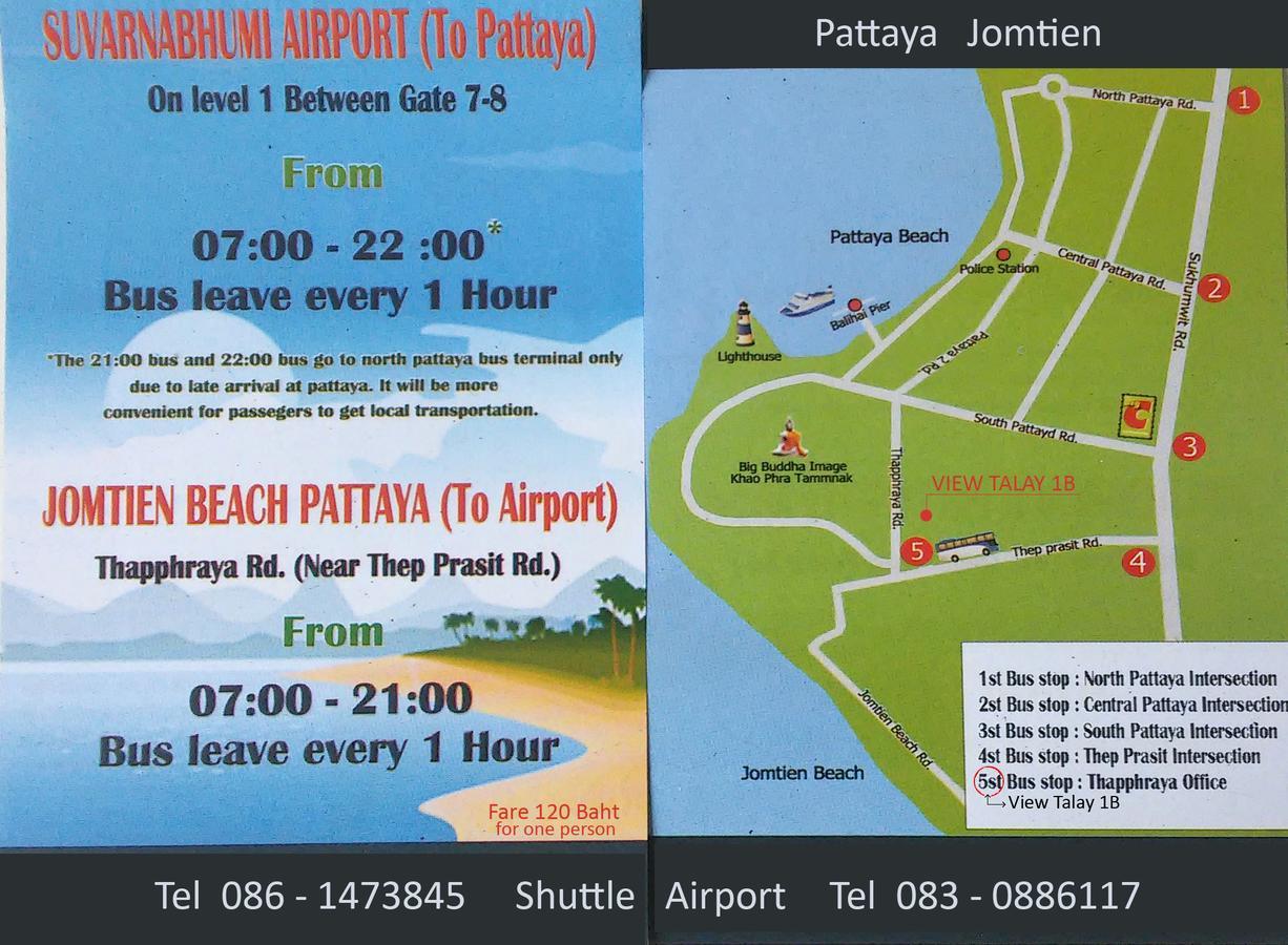 View Talay 1B Serviced Apartments Pattaya Exterior photo